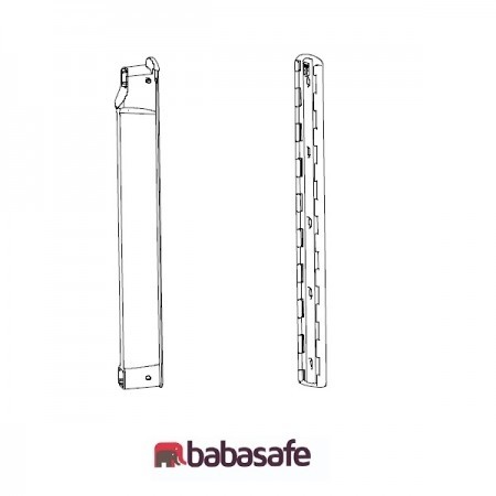 Spare Babasafe Multifit Brackets ( New Model) White