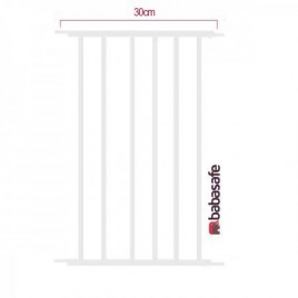 30 cm Easy Shut XL Baby Gate Extension (White)