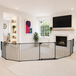 5-panel easyshut XL baby gate ( 90 - 450 cm +)
