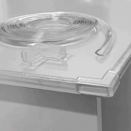 600 cm Clear Corner & Edge Table Guards