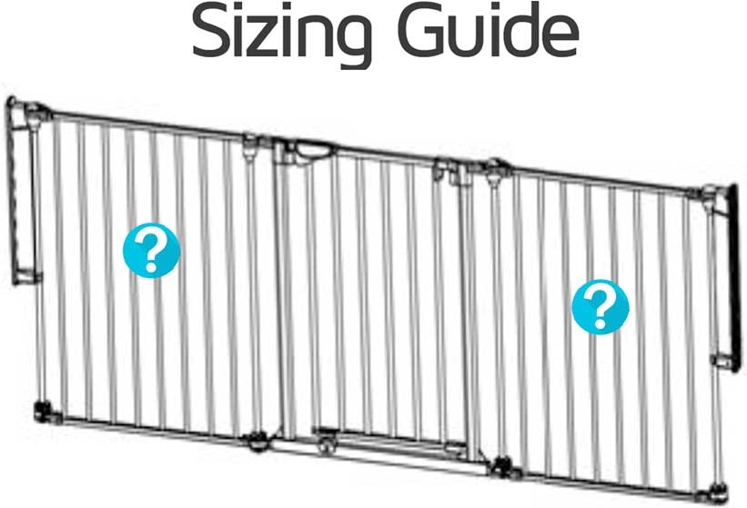 3 PANEL STIVE GUARD  SIZING GUIDE